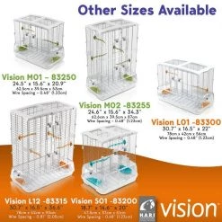Vision II Model L12 Bird Cage -Outlet Hagen Store 101240 PT6. SY630 V1627614117