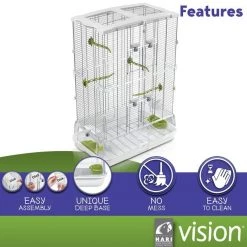 Vision II Model M02 Bird Cage 9 Vision II Model M02 Bird Cage -Outlet Hagen Store 101244 PT2. SY630 V1627617376
