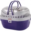 Living World Small Animal Carrier, Purple & Grey