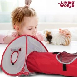 Living World Small Animal Tunnel, Color Varies -Outlet Hagen Store 101601 PT4. SY630 V1627690278