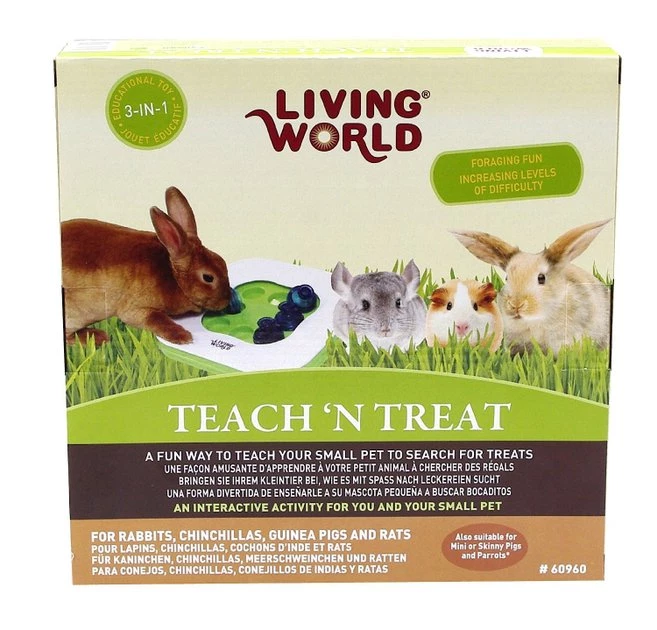 Living World Teach N Treat Small Animal Toy 1 Living World Teach N Treat Small Animal Toy