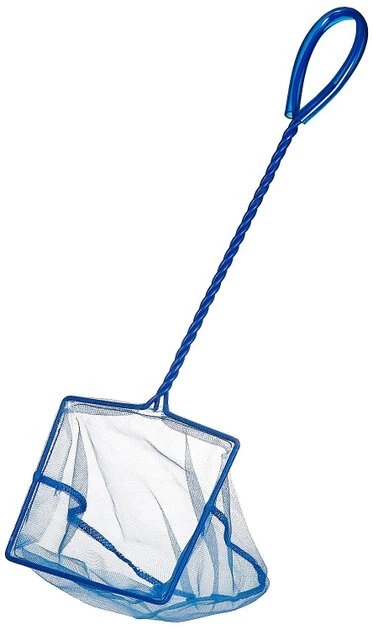 Marina Fine Blue Nylon Net with Handle 2 Marina Fine Blue Nylon Net with Handle - Image 2