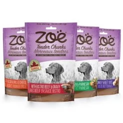 Zoe Tender Chunks Beef & Gravy Grain-Free Dog Treats -Outlet Hagen Store 123232 PT6. SY630 V1627688821