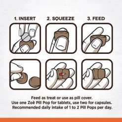 Zoe Pill Pops Roasted Chicken with Rosemary Dog Treats -Outlet Hagen Store 123238 PT8. SY630 V1601513156