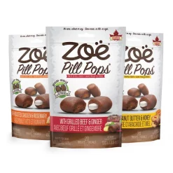 Zoe Pill Pop Grilled Beef with Ginger Dog Treats -Outlet Hagen Store 123240 PT7. SY630 V1627689997