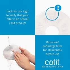 Catit Triple Action Pet Fountain Filter 9 Catit Triple Action Pet Fountain Filter -Outlet Hagen Store 151268 PT3. SY630 V1628019679