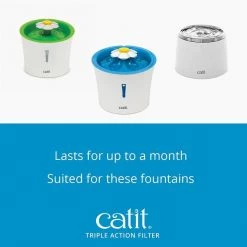 Catit Triple Action Pet Fountain Filter 10 Catit Triple Action Pet Fountain Filter -Outlet Hagen Store 151268 PT4. SY630 V1628020301