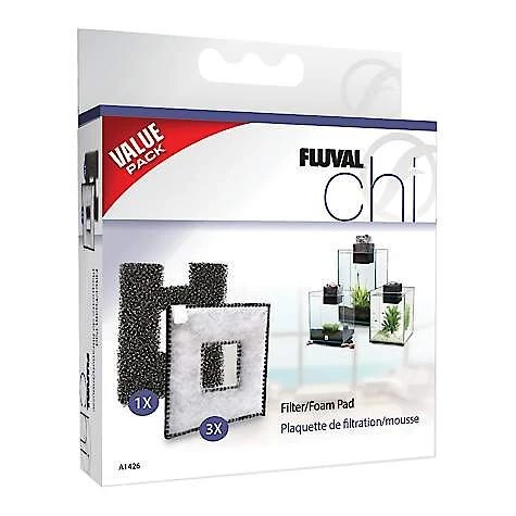 Fluval Chi II Filter Pad & Filter Foam Pad, Value Pack 1 Fluval Chi II Filter Pad & Filter Foam Pad, Value Pack