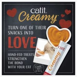 Catit Creamy Chicken & Liver Flavor Lickable Cat Treats -Outlet Hagen Store 160668 PT3. SY630 V1550767509
