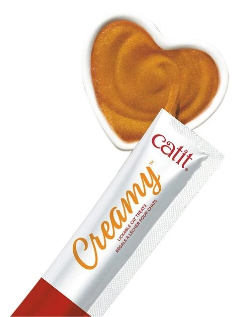 Catit Creamy Salmon Flavor Lickable Cat Treats 7 Catit Creamy Salmon Flavor Lickable Cat Treats - Image 7