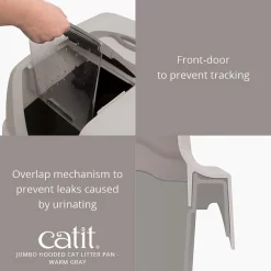 Catit Jumbo Hooded Cat Pan -Outlet Hagen Store 64829 PT3. SY630 V1628020008