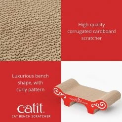 Catit Bench Scratcher with Catnip -Outlet Hagen Store 64929 PT2. SY630 V1628018472
