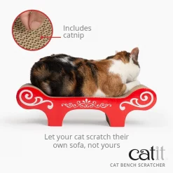 Catit Bench Scratcher with Catnip -Outlet Hagen Store 64929 PT3. SY630 V1628019678
