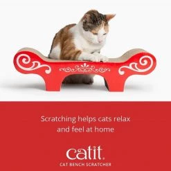 Catit Bench Scratcher with Catnip -Outlet Hagen Store 64929 PT4. SY630 V1628020573
