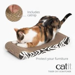 Catit Lounge Scratcher with Catnip 8 Catit Lounge Scratcher with Catnip -Outlet Hagen Store 64931 PT3. SY630 V1628020010
