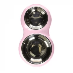 Dogit Double Diner Stainless Steel Dog Bowls -Outlet Hagen Store 65635 PT2. SY630 V1530894420