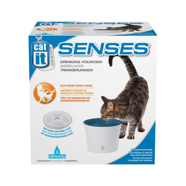 Catit Design Senses Plastic Drinking Fountain 1 Catit Design Senses Plastic Drinking Fountain