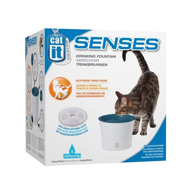 Catit Design Senses Plastic Drinking Fountain 2 Catit Design Senses Plastic Drinking Fountain - Image 2