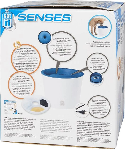 Catit Design Senses Plastic Drinking Fountain 5 Catit Design Senses Plastic Drinking Fountain - Image 5