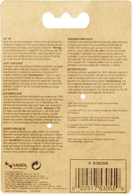 Catit EcoCat Sisal Cylinder Cat Toy 4 Catit EcoCat Sisal Cylinder Cat Toy - Image 4