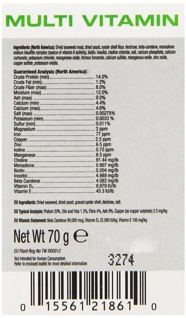 Exo Terra Multi Vitamin Reptile & Amphibian Supplement 3 Exo Terra Multi Vitamin Reptile & Amphibian Supplement - Image 3