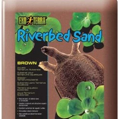Exo Terra Riverbed Sand Brown Aquatic Terrarium Substrate