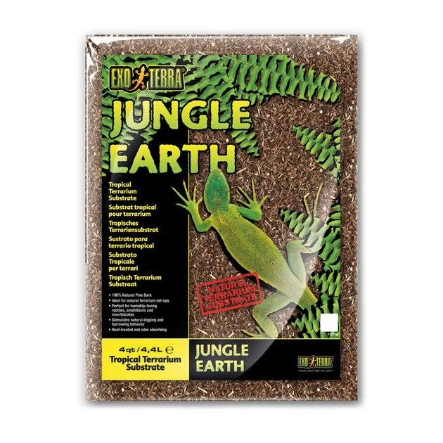 Exo Terra Jungle Earth Tropical Terrarium Reptile Substrate 1 Exo Terra Jungle Earth Tropical Terrarium Reptile Substrate