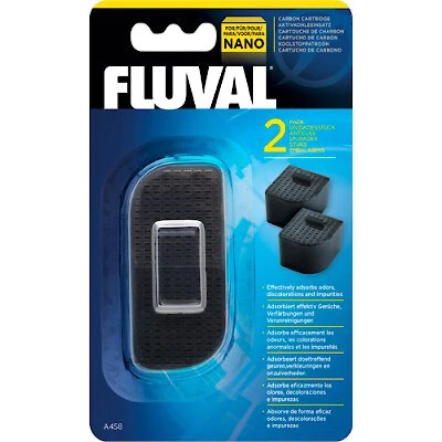 Fluval Nano Carbon Filter Cartridge 1 Fluval Nano Carbon Filter Cartridge
