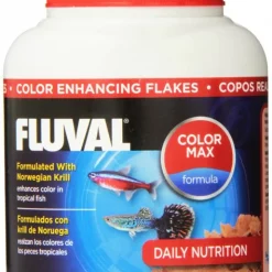 Fluval Norwegian Krill Color Enhancing Flaked Fish Food