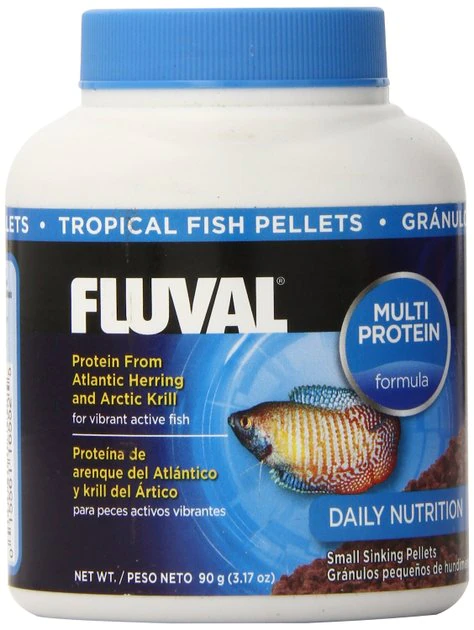Fluval Atlantic Herring & Krill Pellet Tropical Fish Food 1 Fluval Atlantic Herring & Krill Pellet Tropical Fish Food