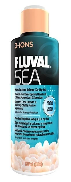 Fluval Sea 3-Ions Calcium, Magnesium & Strontium Aquarium Water Conditioner 1 Fluval Sea 3-Ions Calcium, Magnesium & Strontium Aquarium Water Conditioner